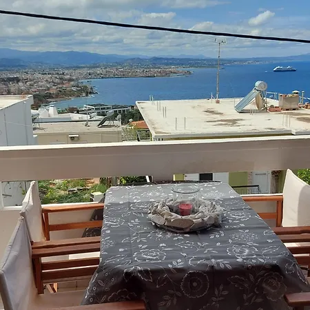Eolia Apartment With Panoramic Chania View Εξωτερικό φωτογραφία