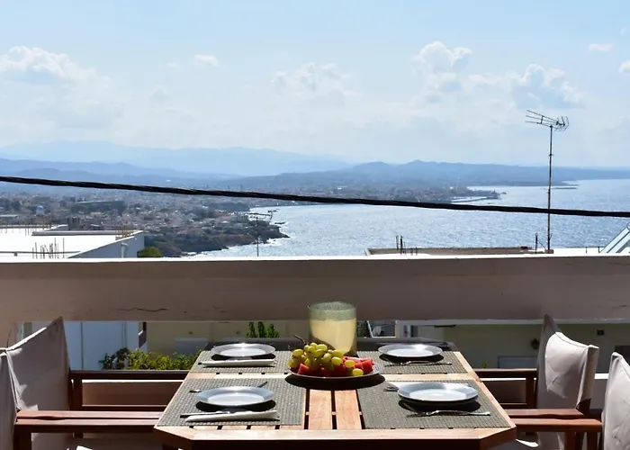 Eolia Apartment With Panoramic Chania View